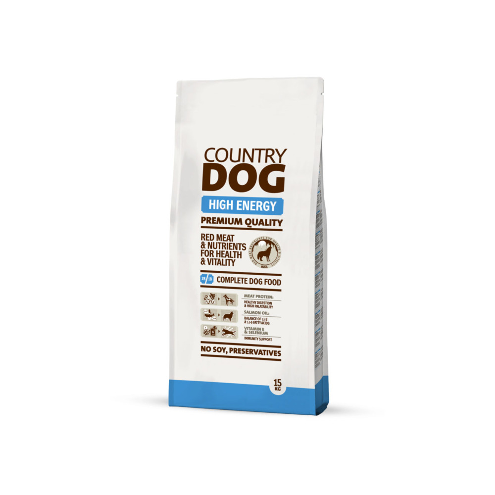 Country Dog High energy - crveno meso 15 kg