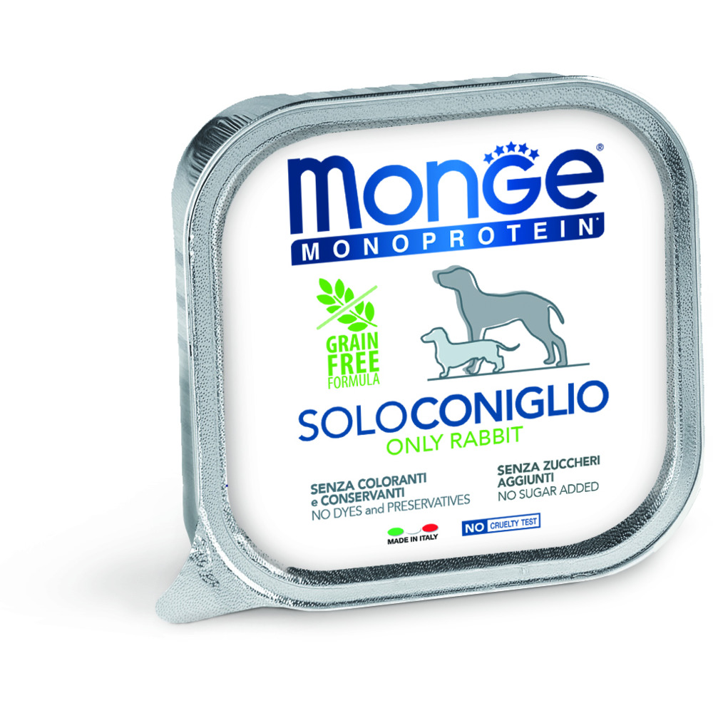 Monge Dog Pate Monoprotein 100% zec 150 g