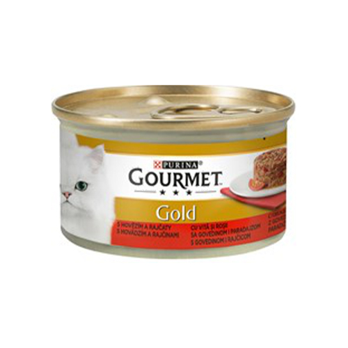 Gourmet Gold - govedina i rajčica 85 g