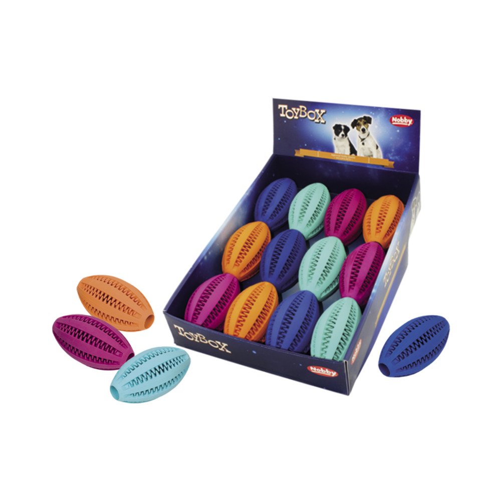 Nobby Igračka Rugby gumena lopta 11cm