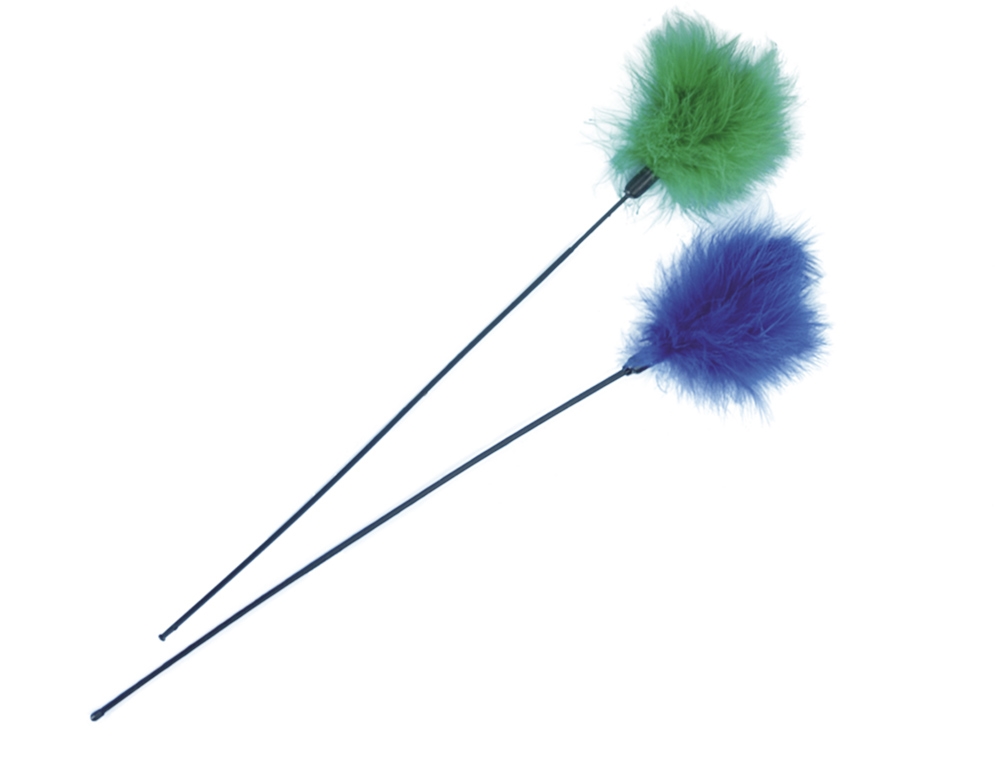 Nobby Igračka štap sa perjem 59 cm