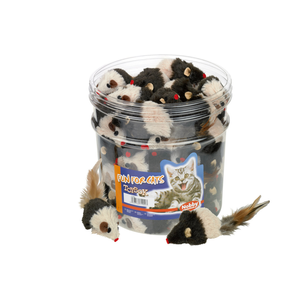 Nobby Igračka plišani miš bež/smeđa