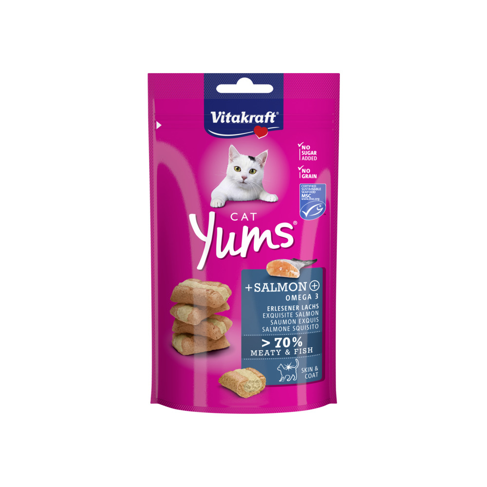 Vitakraft Poslastica Cat Yums losos 40 g
