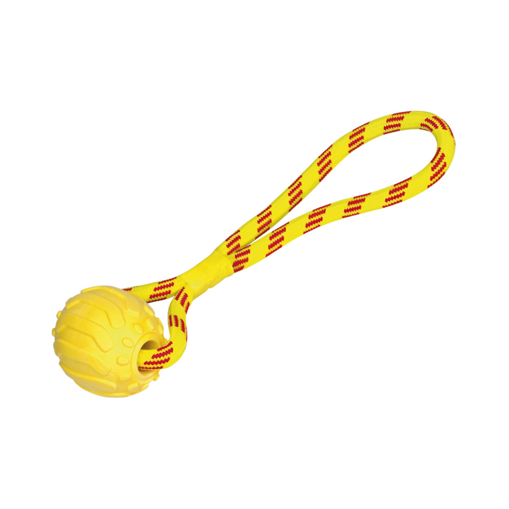 Nobby Igračka lopta od TPR pjene sa užetom 37cm