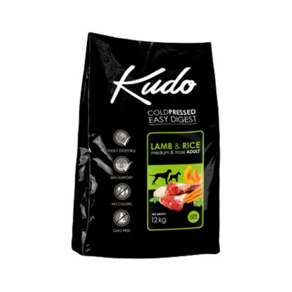 Kudo LG Janjetina i riža medium-maxi adult 12 kg