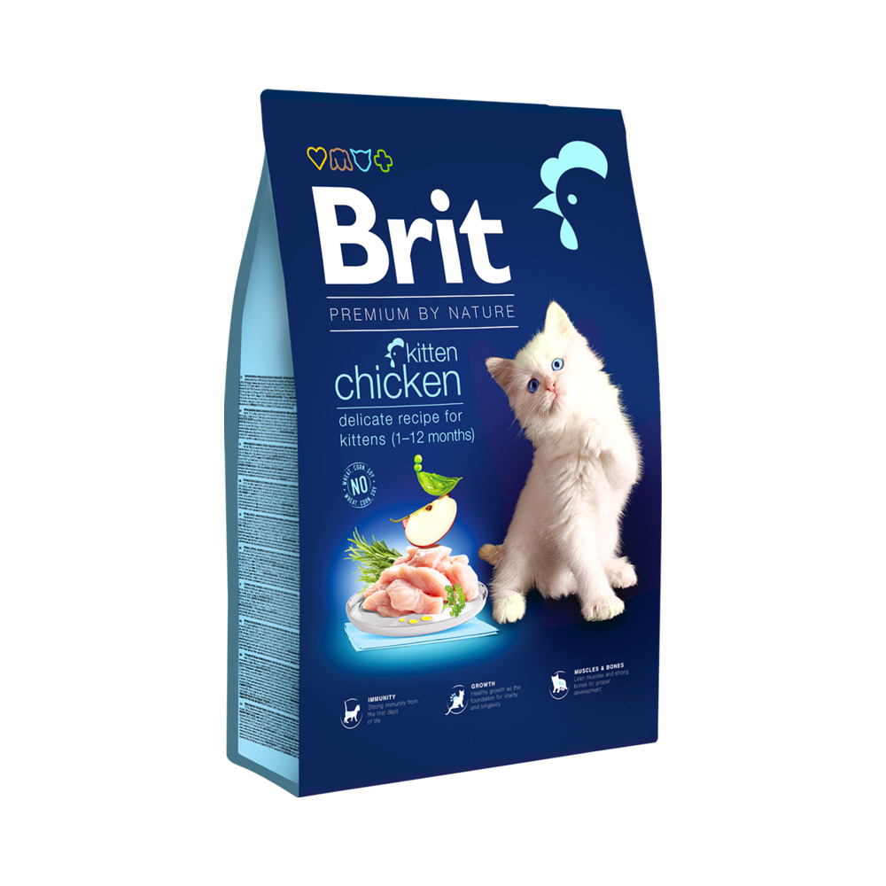Brit Premium by Nature piletina za mačiće 1,5 kg