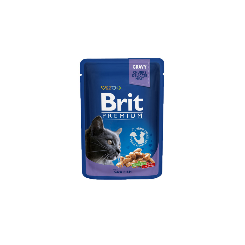 Brit Premium Cat bakalar 100 g