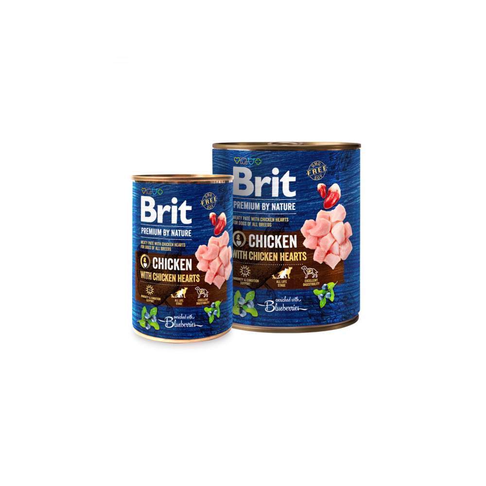 Brit Premium by Nature piletina i srce 800 g