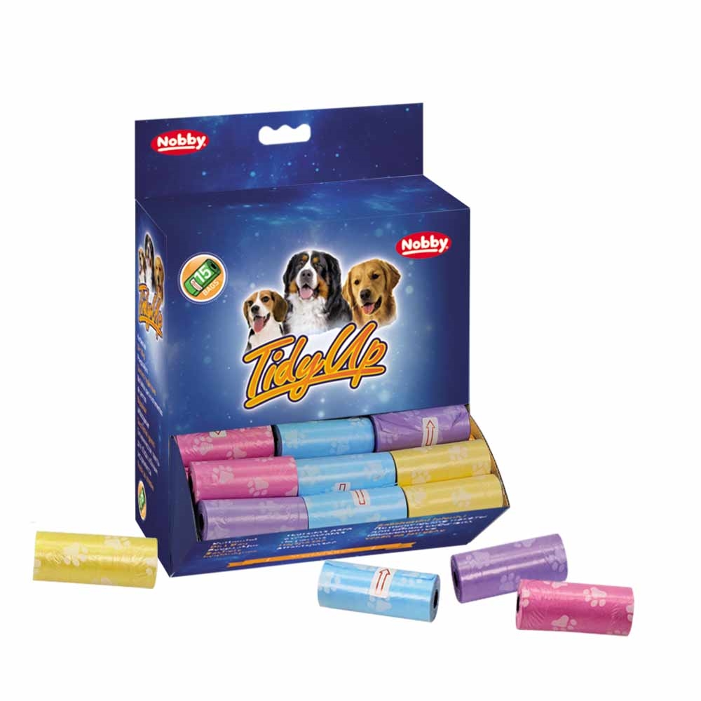 Nobby  Vrećice za izmet pastelna 1x15kom