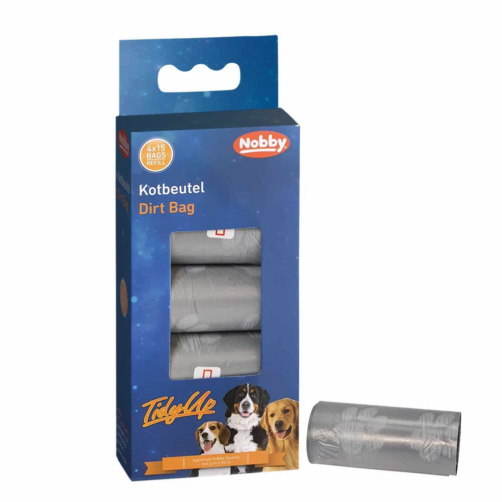 Nobby  Vrećice za izmet siva 4x15kom