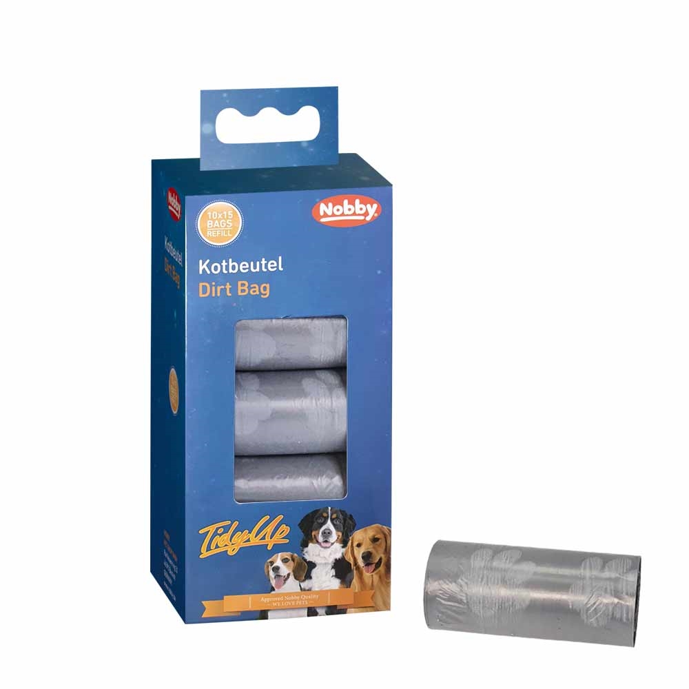 Nobby  Vrećice za izmet siva 10x15kom