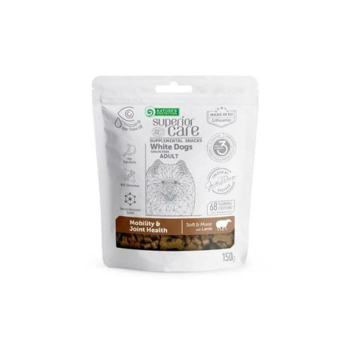 Nature's Protection poslastice MOBILITY janjetina za bijele pse 150 g