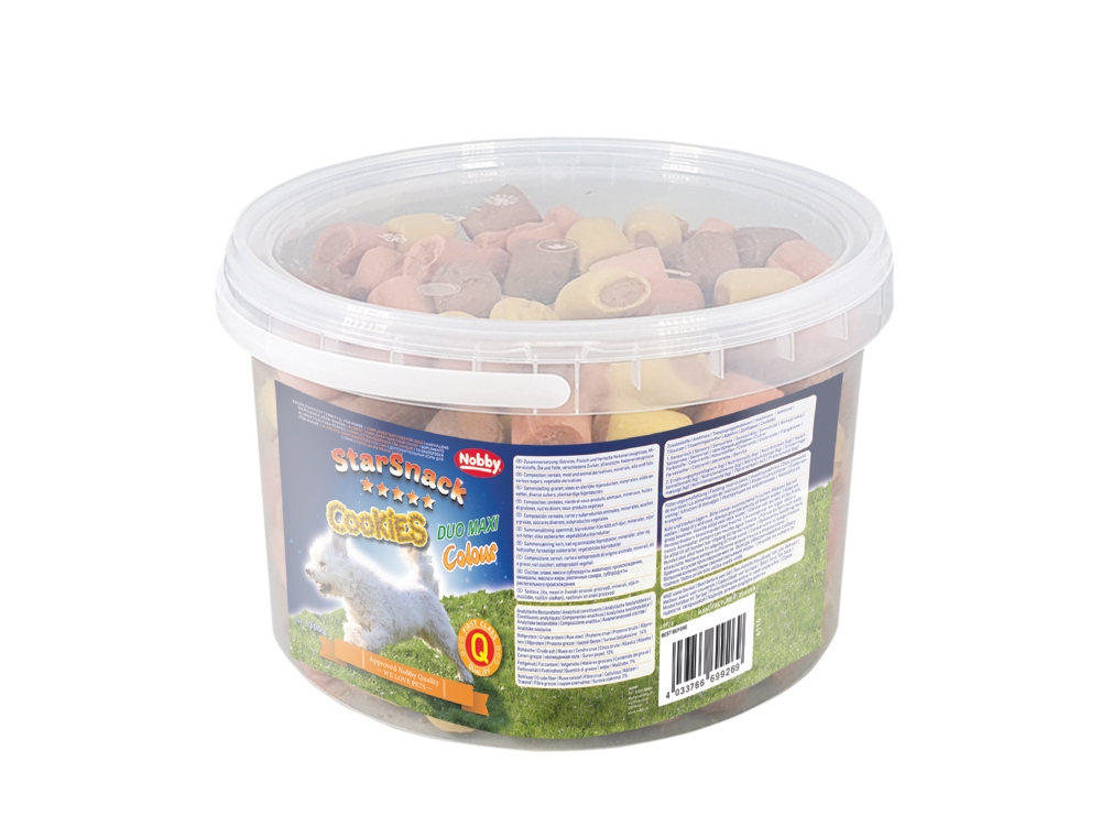 StarSnack poslastice keksi Duo Maxi Colour 1,3 kg