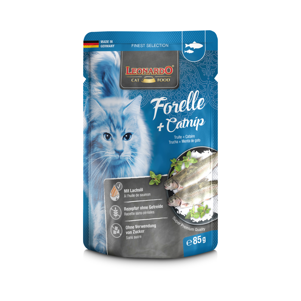 Leonardo Pastrva i mačja metvica 85 g