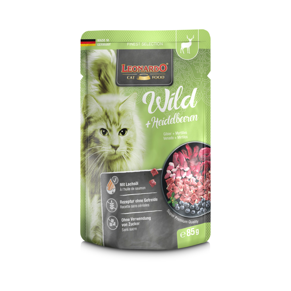 Leonardo Divljač+borovnice 85 g